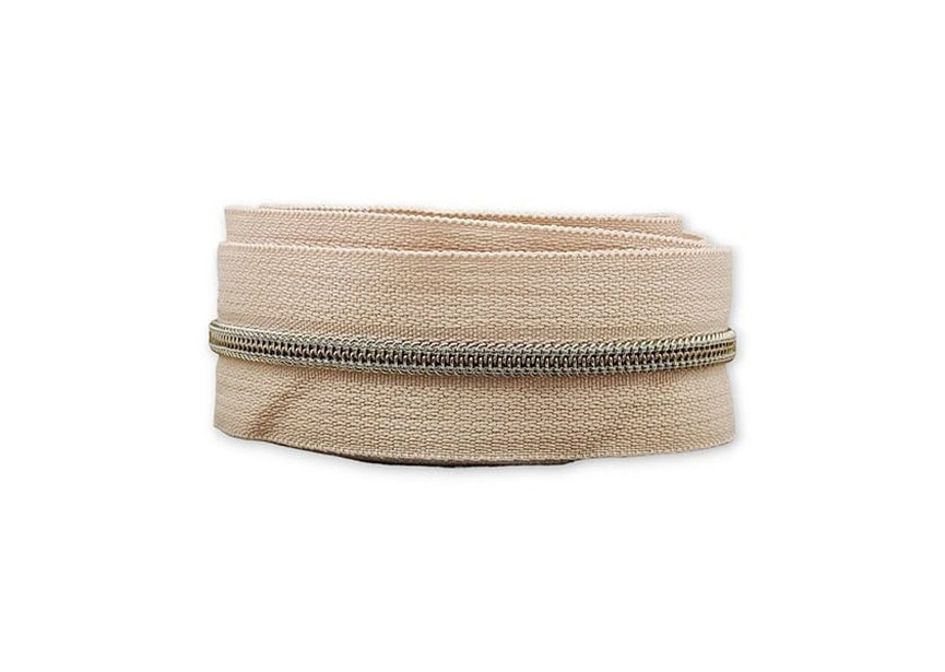zippertape3-nyloncoil-khakibeige-brass