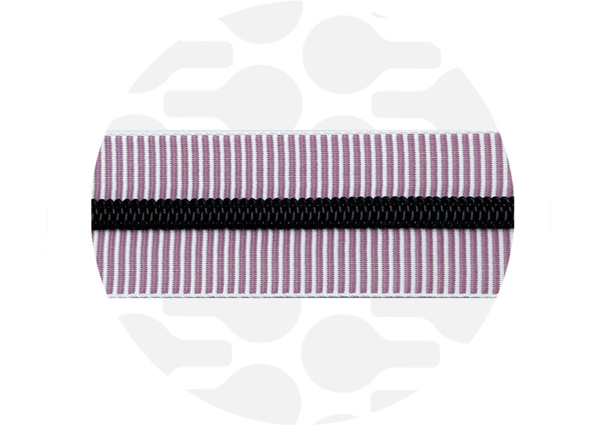 Zipper Striped Viola Black