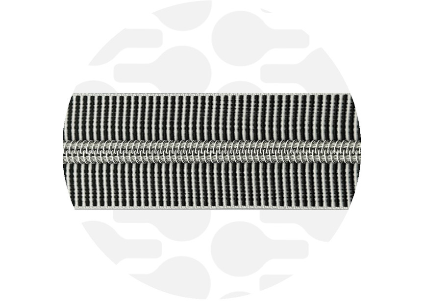 Zipper Striped Zebra Nickel